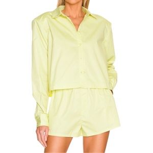 L’Academie Tory Blouse and Tory Shorts